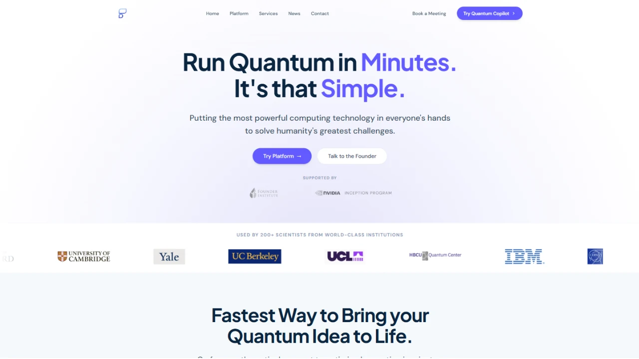 Feynman Quantum Algorithmic Research and Simulation Platform